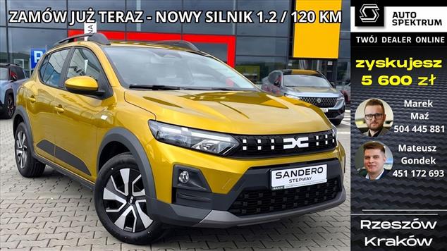 Dacia SANDERO Sandero Stepway 1.2 Eco-G 120 Expression aut 2026