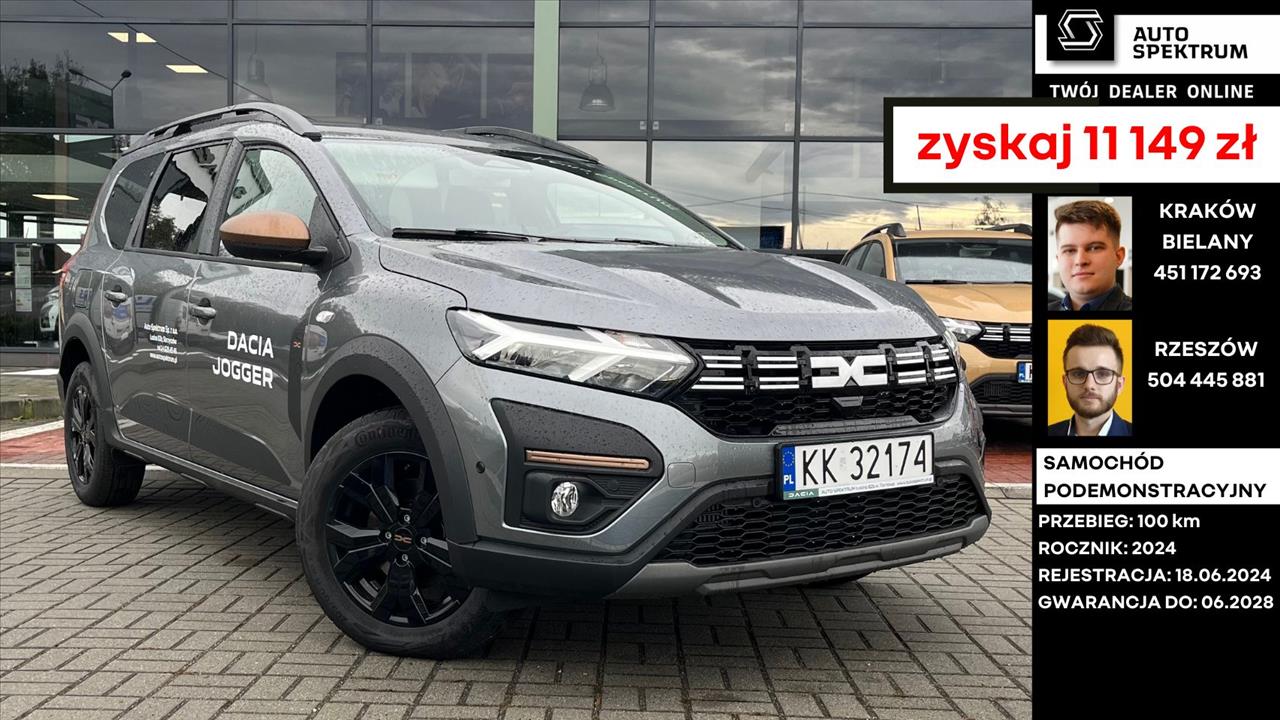 Dacia JOGGER Jogger 1.0 TCe Extreme LPG 7os. 2024